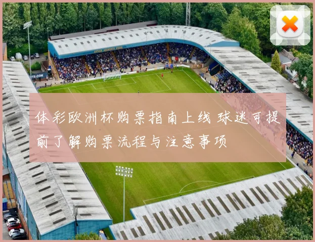 体彩欧洲杯购票指南上线 球迷可提前了解购票流程与注意事项